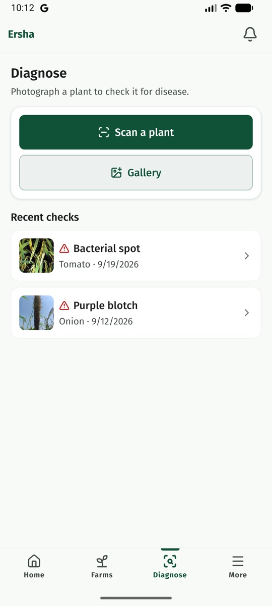 Diagnose from a photo